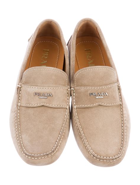 prada mens suede shoes|prada suede loafer.